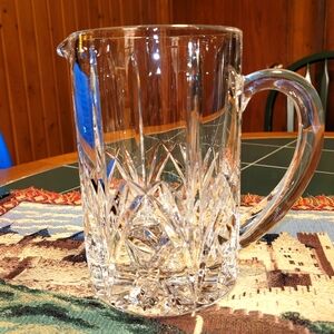 Crystal Clear Glass Water Pitcher Waterford